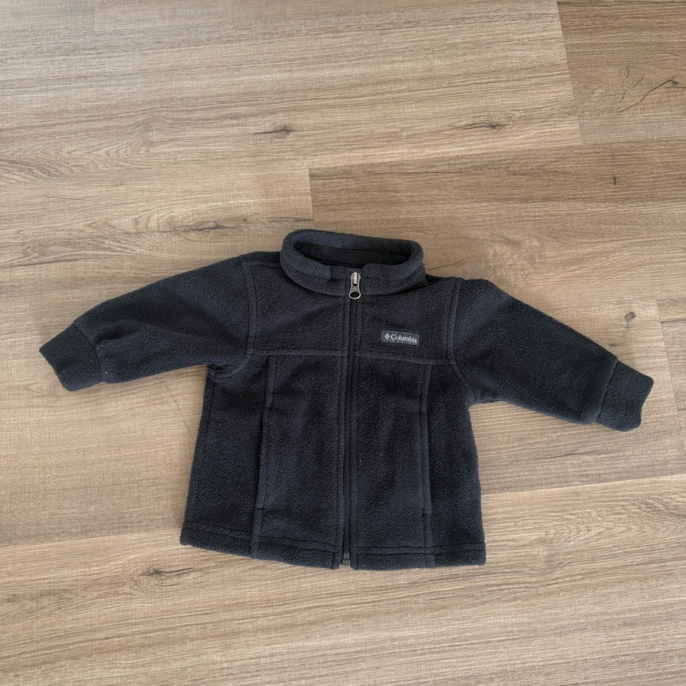 Baby Colombia Black Fleece Jacket
